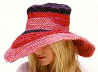 Fashion anyone... ? ... sisal hats & sisal mats at sisal-style.com